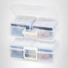 imageIRIS USA WeatherPro Photo Storage Case with 7 Inner 4 x 6 Picture Cases 2Pack Weathertight Organization Container for Pictures Scrapbooking Stationery Journaling Ephemera Art Supplies ClearClear