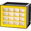 imageIRIS USA Small Drawer Organizer Storage 16Drawer Craft Cabinet for Screws Hardware Art Supplies Small Parts Nuts Bolts Nails Tool Container Drink Packet and Water Flavor Packet Organizer YellowYellow