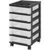 imageMedium 4Drawer Cart with Organizer Top BlackPearlBlackPearl