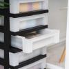 imageMedium 4Drawer Cart with Organizer Top BlackPearlBlackPearl