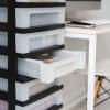 imageMedium 4Drawer Cart with Organizer Top BlackPearlBlackPearl