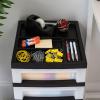 imageMedium 4Drawer Cart with Organizer Top BlackPearlBlackPearl