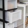imageMedium 4Drawer Cart with Organizer Top BlackPearlBlackPearl