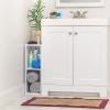 imageIRIS USA 3Tier Cubby Storage Bookshelf with Adjustable Shelves 10 Width Stackable Easy Assembly Space Saving Shelving Unit Decor Bookcase WhiteWhite
