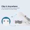imageIRIS USA 5 Battery Operated Small Fan 2 Speeds DBattery Powered Compact Foldable Personal Fan Portable Travel Mini Desk Fan Home Office Bedside Picnic Camping Outdoor UseBlue
