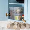 imageIRIS USA Food Storage Containers with FlipTop Lid 13 Qt  10 Pack Clear Stackable Food Containers for Kitchen amp Pantry Organization BPAFree Food Grade Plastic For Flour Sugar Dry Food GrainFood Grade Combo  8 Pack