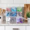 imageIRIS USA Food Storage Containers with FlipTop Lid 13 Qt  10 Pack Clear Stackable Food Containers for Kitchen amp Pantry Organization BPAFree Food Grade Plastic For Flour Sugar Dry Food GrainSmall  10 Pack