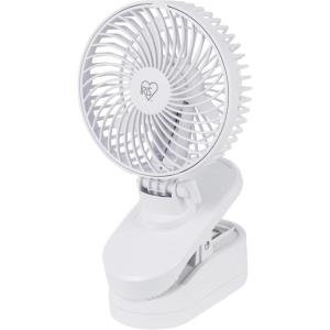 imageIRIS USA 5 Battery Operated Small Fan 2 Speeds DBattery Powered Compact Foldable Personal Fan Portable Travel Mini Desk Fan Home Office Bedside Picnic Camping Outdoor UseWhite  Battery