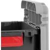 imageIRIS USA 4 Pack TrailBox 8 Gallon Lockable Storage Trunk Box Truck Bed Bin HeavyDuty Containers Camping Gear Adventure Chest  Dark GrayGrayDark Gray