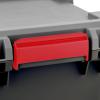 imageIRIS USA 4 Pack TrailBox 8 Gallon Lockable Storage Trunk Box Truck Bed Bin HeavyDuty Containers Camping Gear Adventure Chest  Dark GrayGrayDark Gray