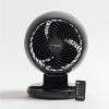 imageIRIS USA 586807 Woozoo Remote Controlled Whole Room Oscillating Circulating Fan 1 Pack Black7Black