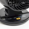 imageIRIS USA 586807 Woozoo Remote Controlled Whole Room Oscillating Circulating Fan 1 Pack Black7Black