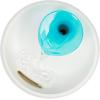 imageIRIS USA Cat Water Fountain 44oz  13L Kitty Spout Dog Fountain Water Bowl Silent and Replaceable Charcoal Filter WhiteBlueWhiteBlue