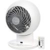 imageIRIS USA WOOZOO Air Circulator Fan with Remote Oscillating 5 Speeds Quiet Motor Small Fan for Bedroom Office Dorm White