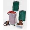 imageIRIS USA Remington Dog Food Storage Container 30 lbs 11 lbs Airtight Stackable Wheels Food Storage Treat Box 2Cup Scoop30 lbs  11 lbs