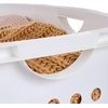 image:imageIRIS USA Plastic Laundry Basket 15 Bushel 50L Large Clothes Hamper with Ventilation Holes BuiltIn Handles amp Hip Hold Laundry Organizer for Bedroom Bathroom Dorm WhiteWhite