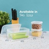image:imageIRIS USA 16 PC Plastic Food Storage Containers With Lids  8 Containers amp 8 Lids To Go Meal Prep Leftovers Office Lunch Potluck Food Storage Microwave Dishwasher amp Freezer Safe BPAFreeClearClear