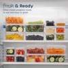 image:imageIRIS USA 16 PC Plastic Food Storage Containers With Lids  8 Containers amp 8 Lids To Go Meal Prep Leftovers Office Lunch Potluck Food Storage Microwave Dishwasher amp Freezer Safe BPAFreeClearClear