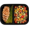 image:imageIRIS USA Meal Prep Containers 36oz  50 Pack 100Piece 2Compartment Reusable Food Storage Containers with Lids Plastic Kitchen Food Prep To Go Lunch Box Microwave Freezer Dishwasher Safe Black36 Oz  2 comp