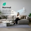 image:imageIRIS USA WOOZOO Air Circulator Wall Mount Fan with Remote 360 Oscillation 3 Speeds 414 sqft Coverage Quiet 30dB Motor Adjustable Tilt for Bedroom Living Room Office Dorm WhiteWhite