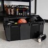 image:imageIRIS USA 12 Gallon Lockable Storage Totes with Lids 4 Pack  Gray HeavyDuty Durable Stackable Containers Large Garage Organizing Bins Moving Tubs Rugged Sturdy Equipment Utility Tool BoxBlack
