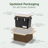 image:imageIRIS USA 12 Gallon Lockable Storage Totes with Lids 4 Pack  Gray HeavyDuty Durable Stackable Containers Large Garage Organizing Bins Moving Tubs Rugged Sturdy Equipment Utility Tool BoxDark Gray